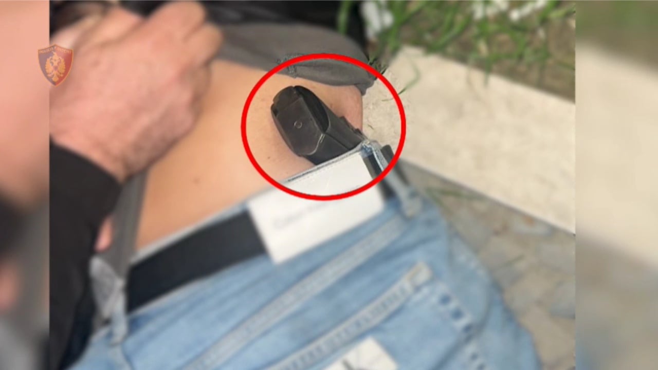 Emri/ Lëvizte me armë zjarri në qytetin e Lushnjës, arrestohet 33-vjeçari