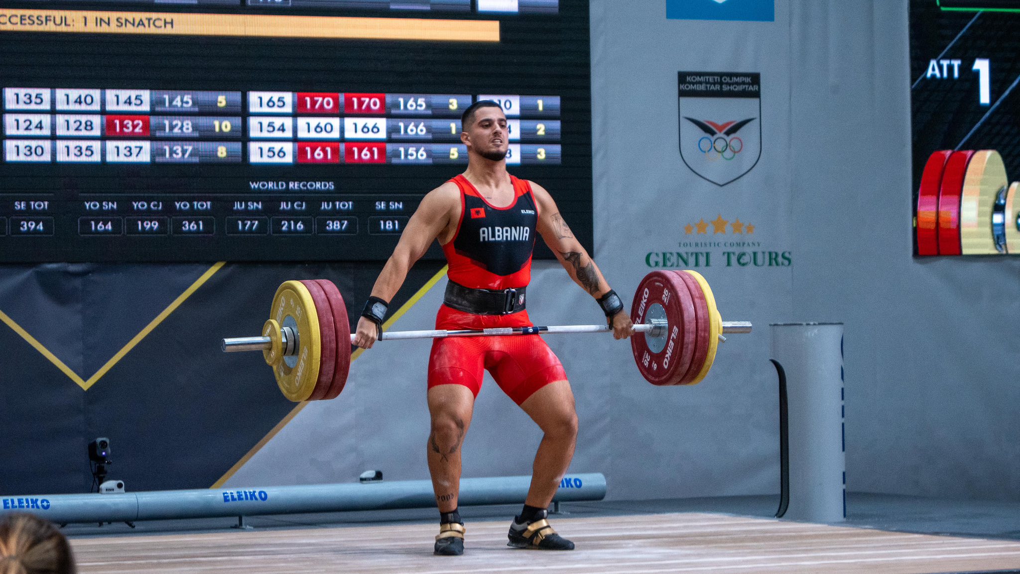 Europiani i shtangës, Ertjan Kofsha siguron dy medalje të bronzta në kategorinë junior