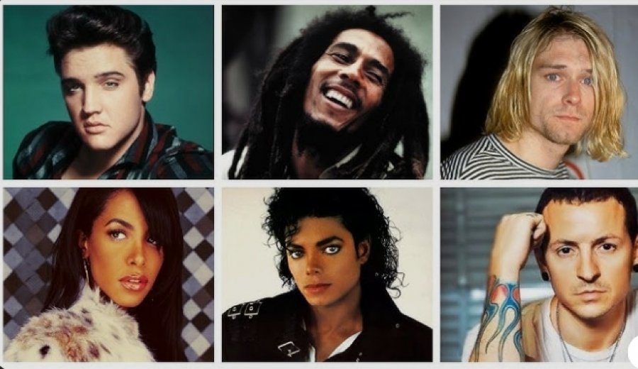 Fama, fansat dhe një jetëgjatësi më e shkurtër: Studimi zbulon se këngëtarët e famshëm vdesin më të rinj se të tjerët