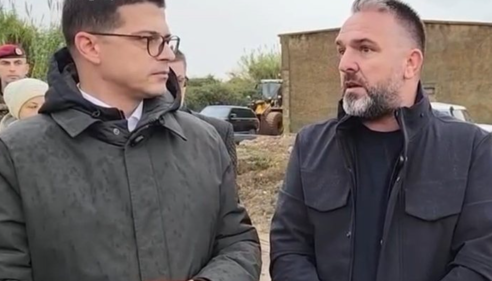 Forcohet argjinatura e Bistricës, ministri Vengu në kanalin e Çukës: Vijon puna deri në rehabilitimin total