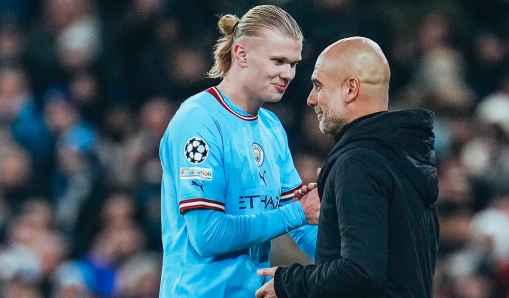 Guardiola thotë se Haaland është në të njëjtin nivel me Ronaldon dhe Messin, norvegjezi e kundërshton