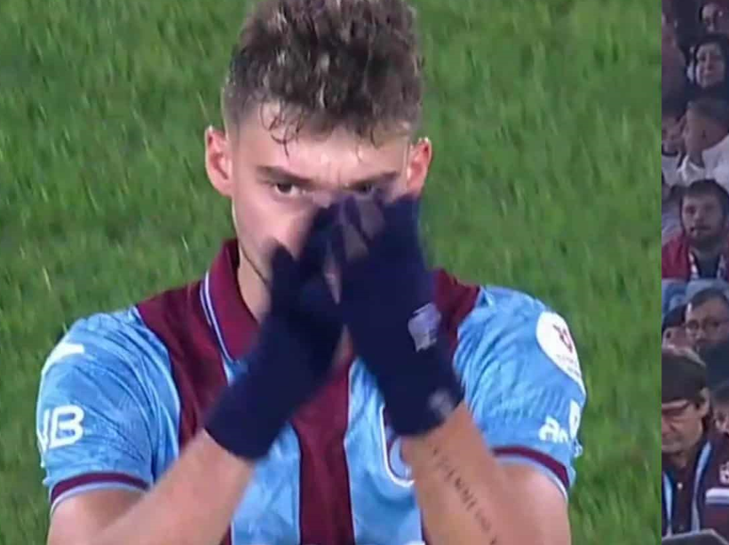 “Hajde Muçi”! Video kur tifozët e Trabzonsporit e ndien golin e shqiptarit, nuk surprizohen as nga goditja e dënimit (VIDEO)