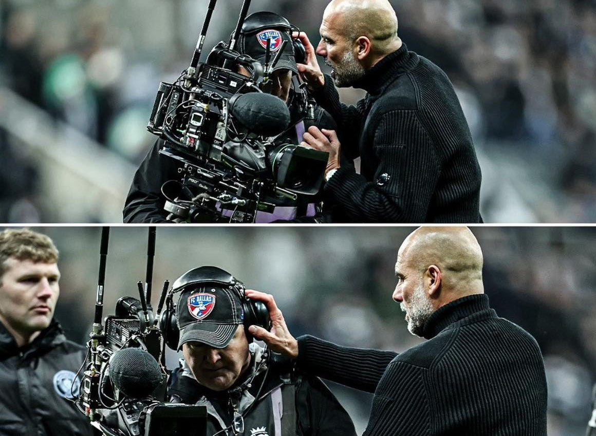 Humbi toruan pas humbjes ndaj Newcastle, zbulohet pse Guardiola u përplas me kameramanin