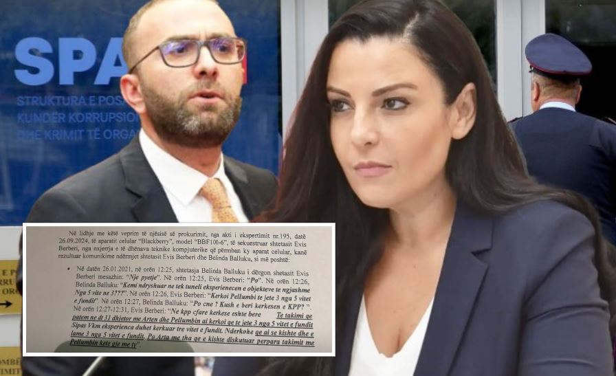 “I tronditur nga dosja”/ Bardhi publikon mesazhet e Ballukut me Evis Berberin për tunelin e Llogarasë: Arta më tha…