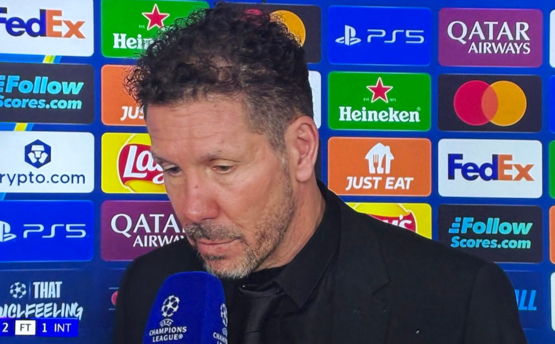 “Interi është ekipi më i fortë në Champions”, Simeone: Goli në minutën e fundit e bëri më të bukur fitoren