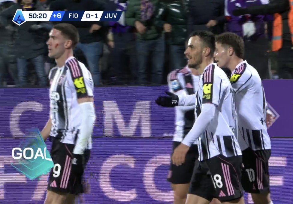 Juventus vuan, por e mbyll në avantazh pjesën e parë në Firence. Kostic nderon bardhezinjtë (video)