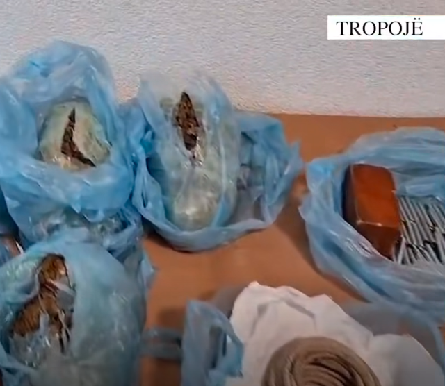 Kanabis dhe eksploziv, kapet trafikanti me varkë në Tropojë