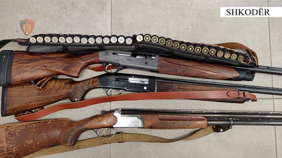 Kapen me armë gjahu dhe municion, procedohen penalisht dy persona
