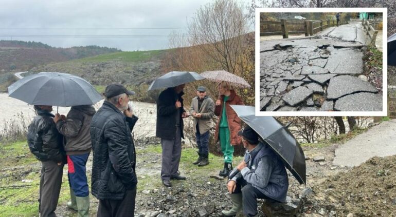 “Kemi të sëmurë që po presin në mëshirë të fatit”/ 10 fshatra u bllokuan nga moti i keq, banorët ngrihen në protestë