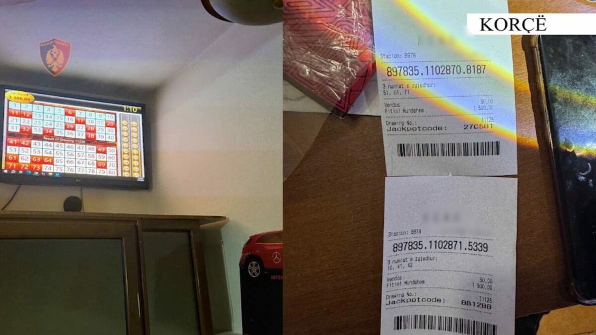 Korçë/ Zbulohet një pikë e lojërave të fatit, në pranga 25-vjeçari