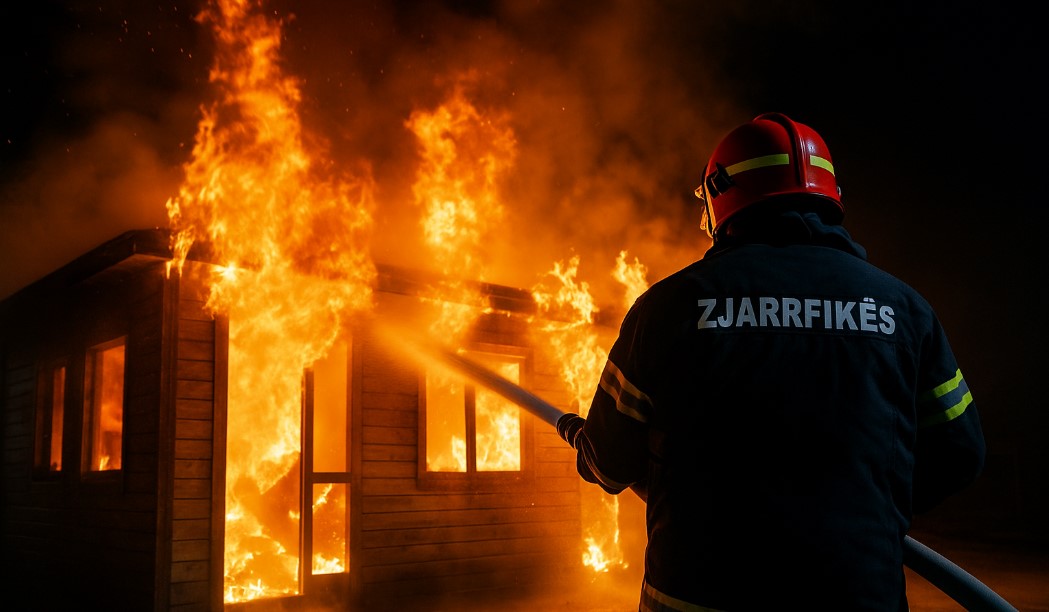 Ksamil – Digjet plotësisht një lokal gjatë orëve të para të mëngjesit