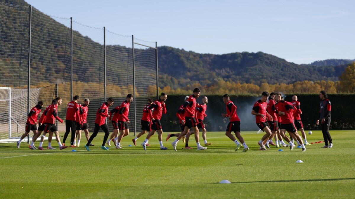 Kualifikueset e Kupës së Botës, Kombëtarja zhvillon seancën e dytë stërvitore në Spanjë para ndeshjes me Andorrën