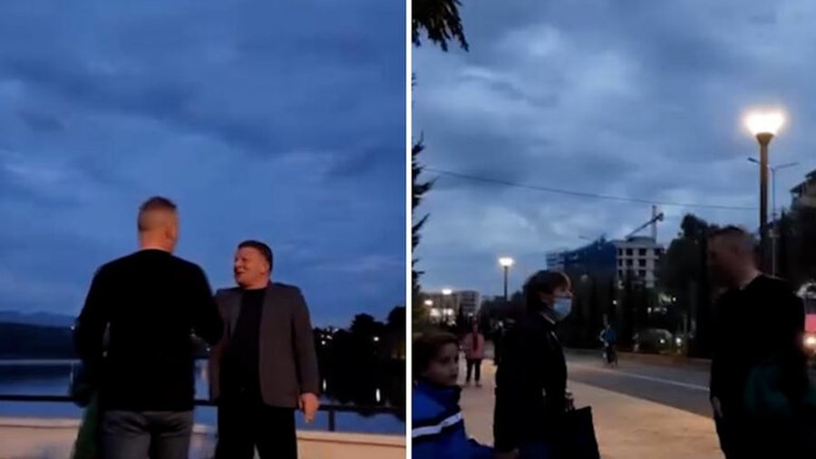 “Kujdes se do t’ju kapë polici”, momente pikante nga fushata e Florjan Binajt në Tiranë (Video)