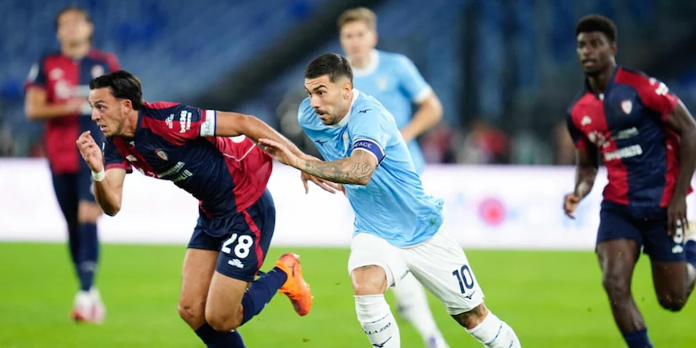 Lazio bën detyrën, ndaj Cagliarit vendosin dy gola