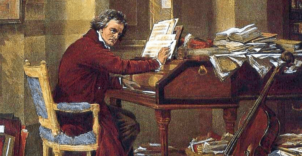 Lot e duartrokitje/ Momenti emoocionues kur Beethoven e paraqiti para publikut Simfoninë e Nëntë!