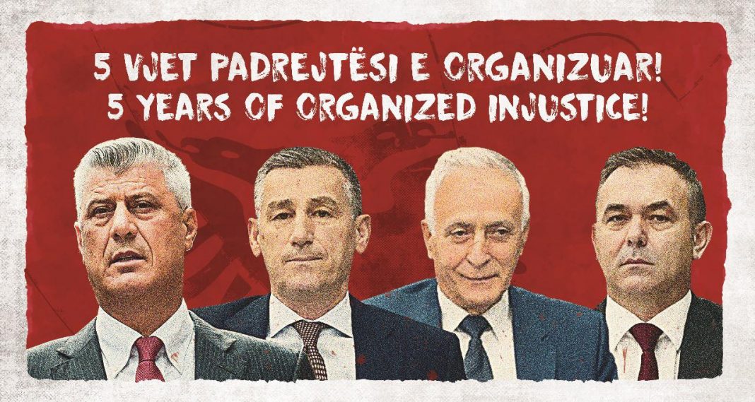 Luftuan për liri, tash e pesë vite në qeli