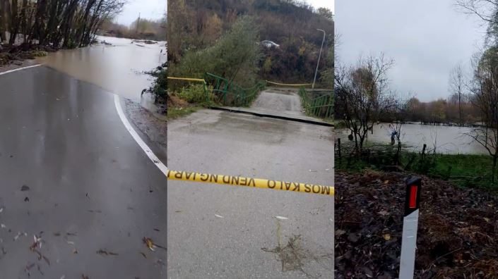 Lumi bllokon rrugët dhe shemb urat/ Kërkohet ndërhyrje në Devoll