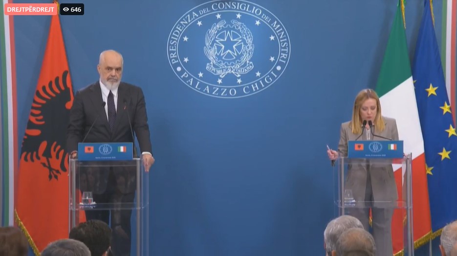 Marrëveshja për emigrantët, Rama: Do i përgjigjemi me “Po” çdo kërkese të Italisë