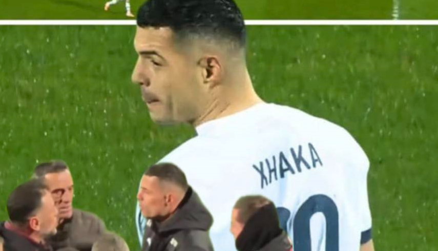 “Më lësho”! E pabesueshme ajo që ndodh në Kosovë, Xhaka vërshëllehet dhe kapet me shqiptarët