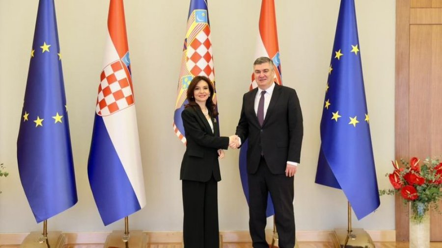 Ministrja e Jashtme vizitë në Kroaci, pritet nga Zoran Milanović