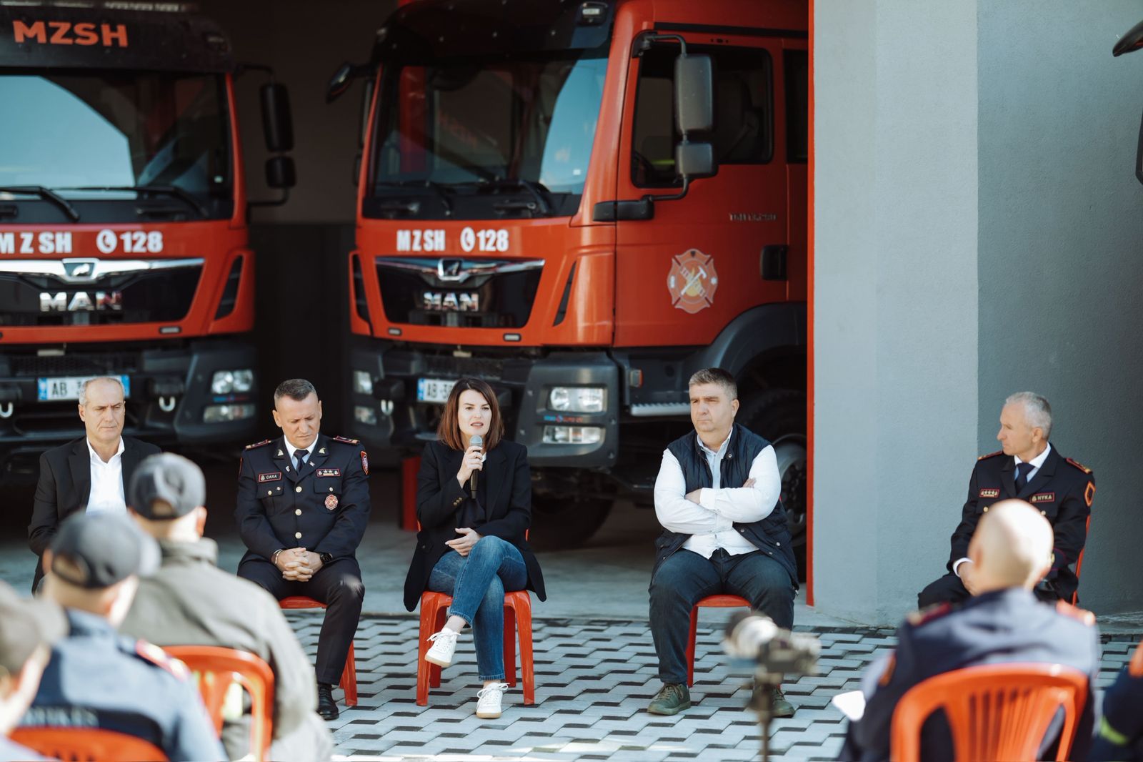 Ministrja Koçiu në Stacionin e ri të Zjarrfikësve: Synojmë një standard të njëjtë kombëtar dhe një trupë të motivuar