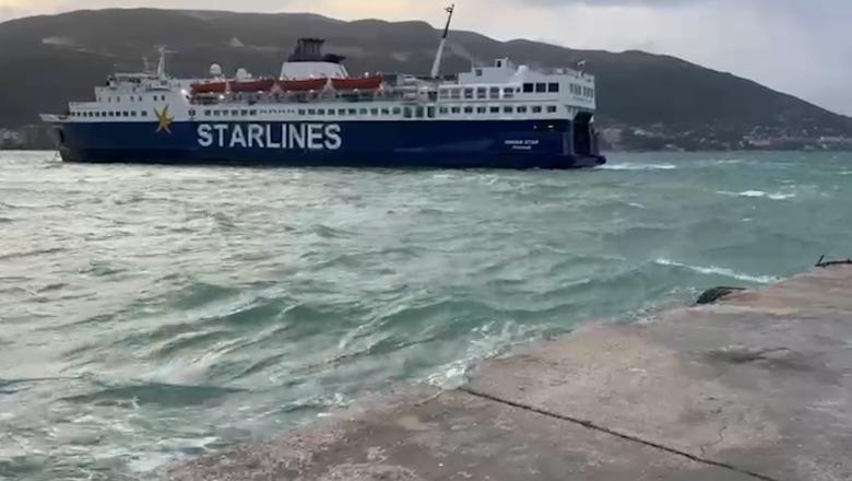 Moti i keq/ Pezullohet lundrimi i anijeve, shtyhen udhëtimet me tragete