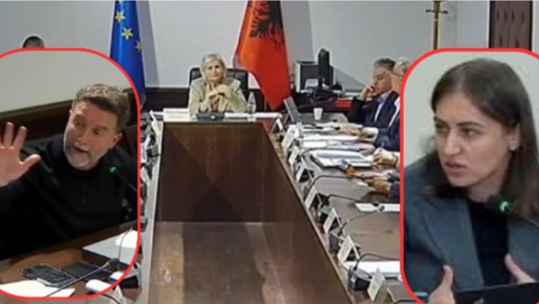 “Na trembët, qetësohuni”/ Zv. ministrja e Infrastrukturës përplaset me Erion Braçen te “Ekonomia”