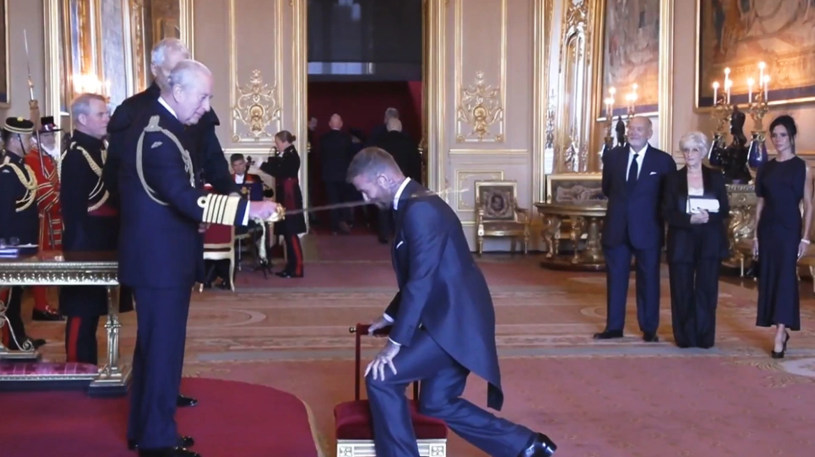 Nderim mbretëror për David Beckham