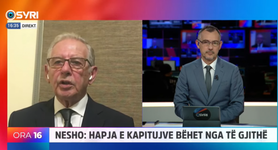 Nesho: Pa çmontuar regjimin që ka kapur shtetin, Shqipëria mbetet larg Europës!