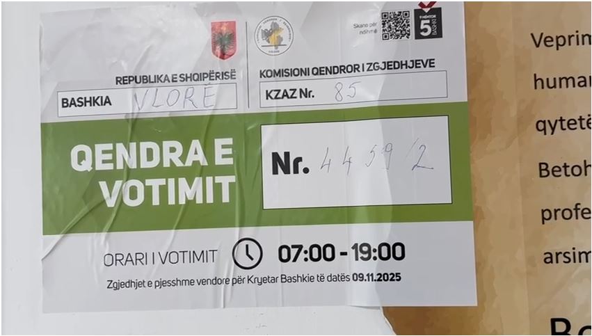 Njoftimi afishuar gabimisht në qendrat e votimit, procesi i votimit mbyllet në orën 18:00