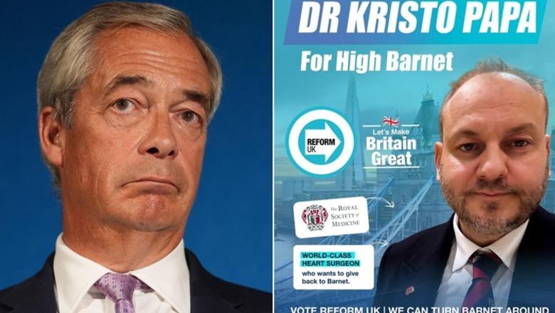 Nuk e kandidoi PS për deputet, mjeku shqiptar i bashkohet partisë anti emigrantë “Reform UK” të Nigel Farage