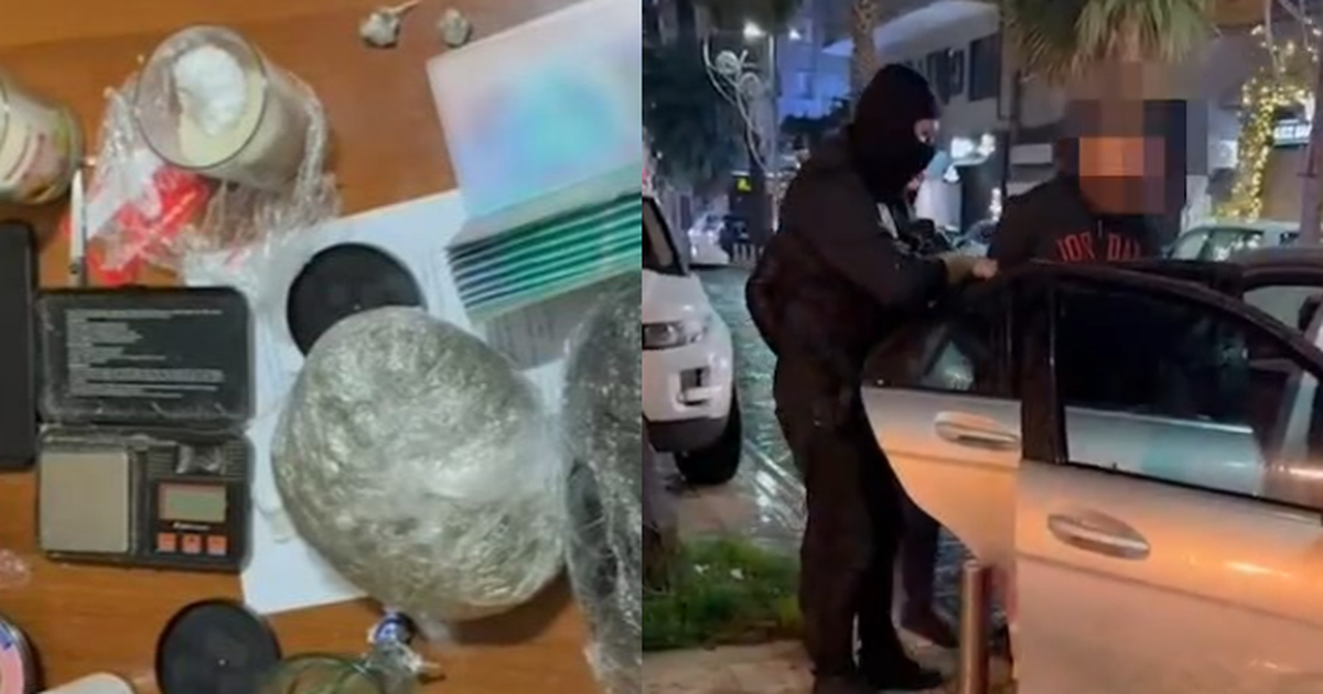 Operacion në Durrës/ Shisnin drogë pranë gjimnazeve, 12 të arrestuar, mes tyre “koka” e grupit