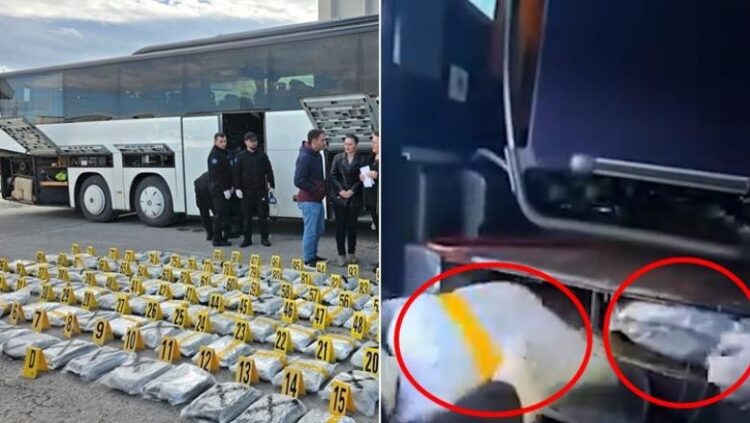Prizren/ Kapet autobusi me 120 kg kanabis i nisur nga Shqipëria