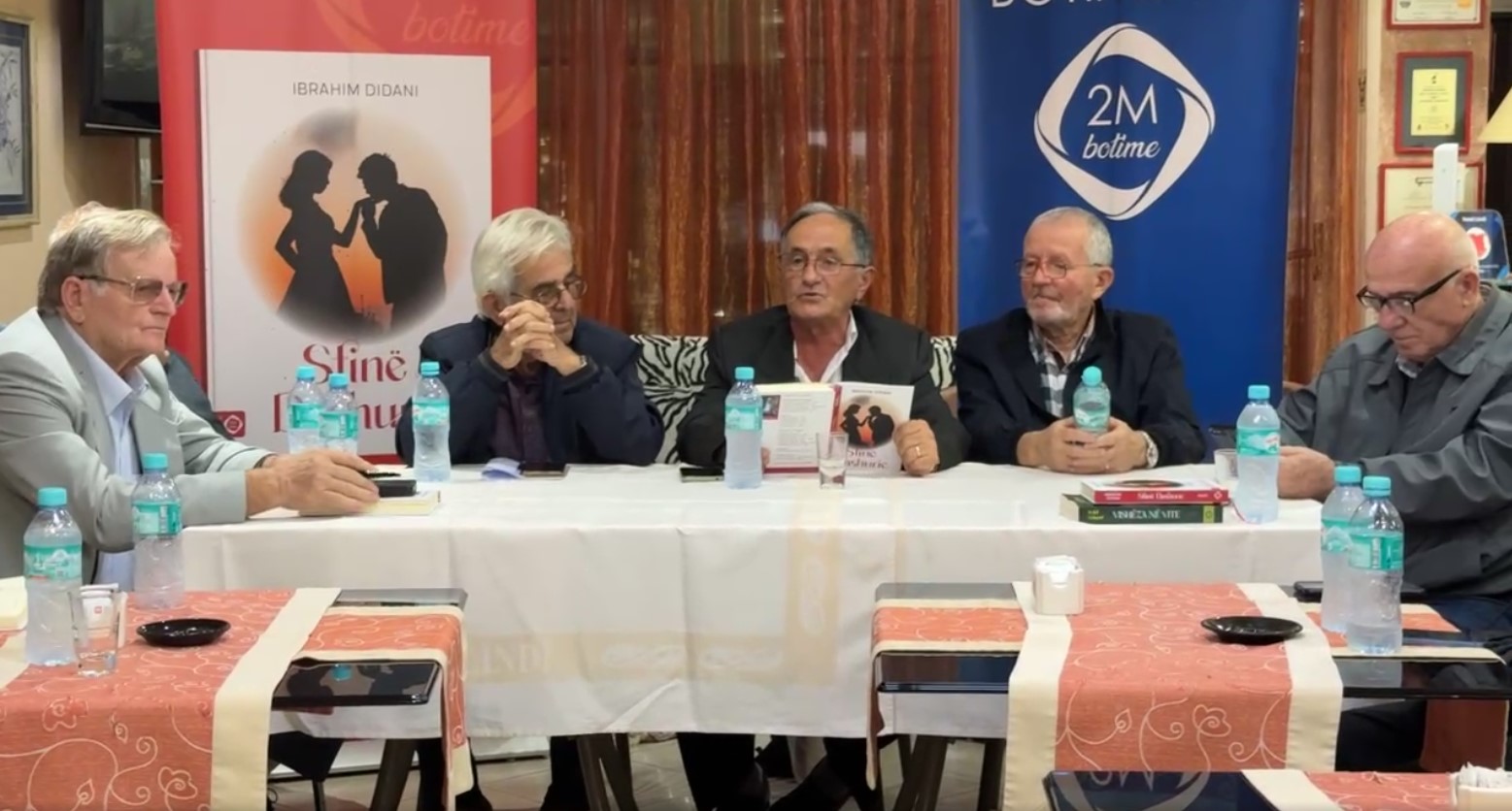 Promovohet libri i ri me poezi “Stinë dashurie” i autorit Ibrahim Didani – VIDEO