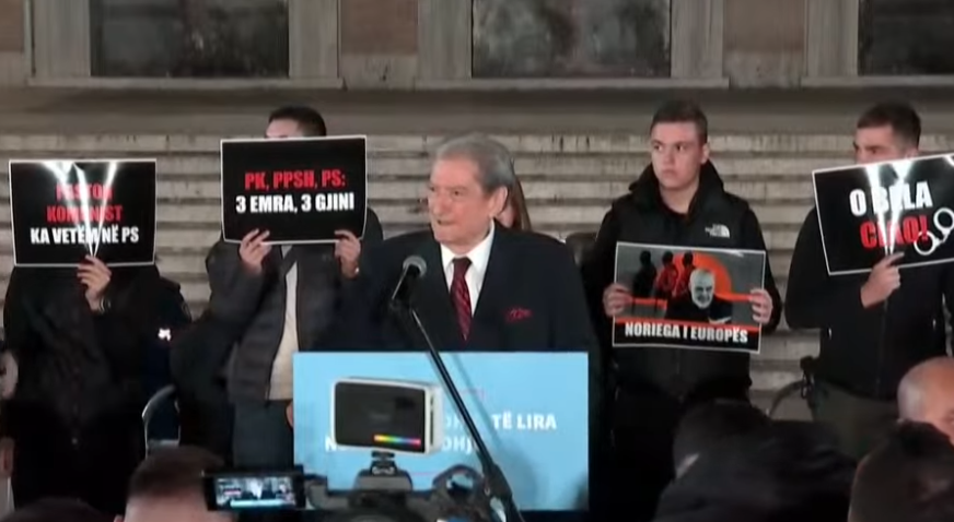 Protesta e opozitës, Berisha: Misioni ynë do të vijojë deri në largimin e qeverisë