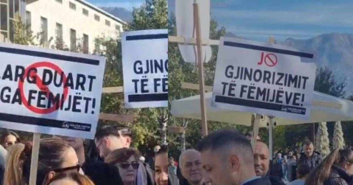 Protestë kundër ligjit për Barazinë Gjinore, Akil Pano thirrje Trump: Na ndihmoni