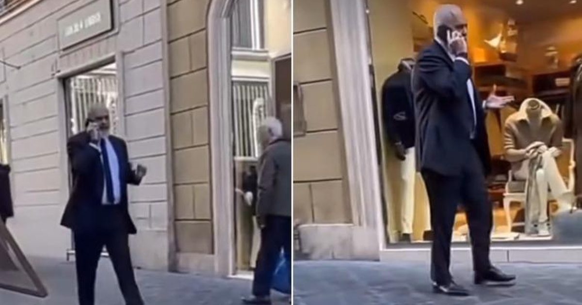 Rama i irrituar në telefon rrugëve të Romës: A je bashkëkryetar…çfarë po bëni…