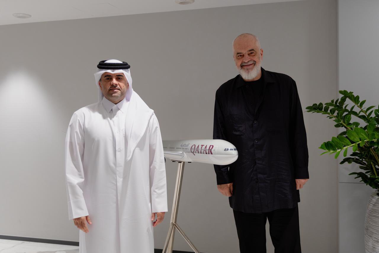 Rama: Ishallah do të kemi së shpejti fluturimet e Qatar Airways në Tiranë