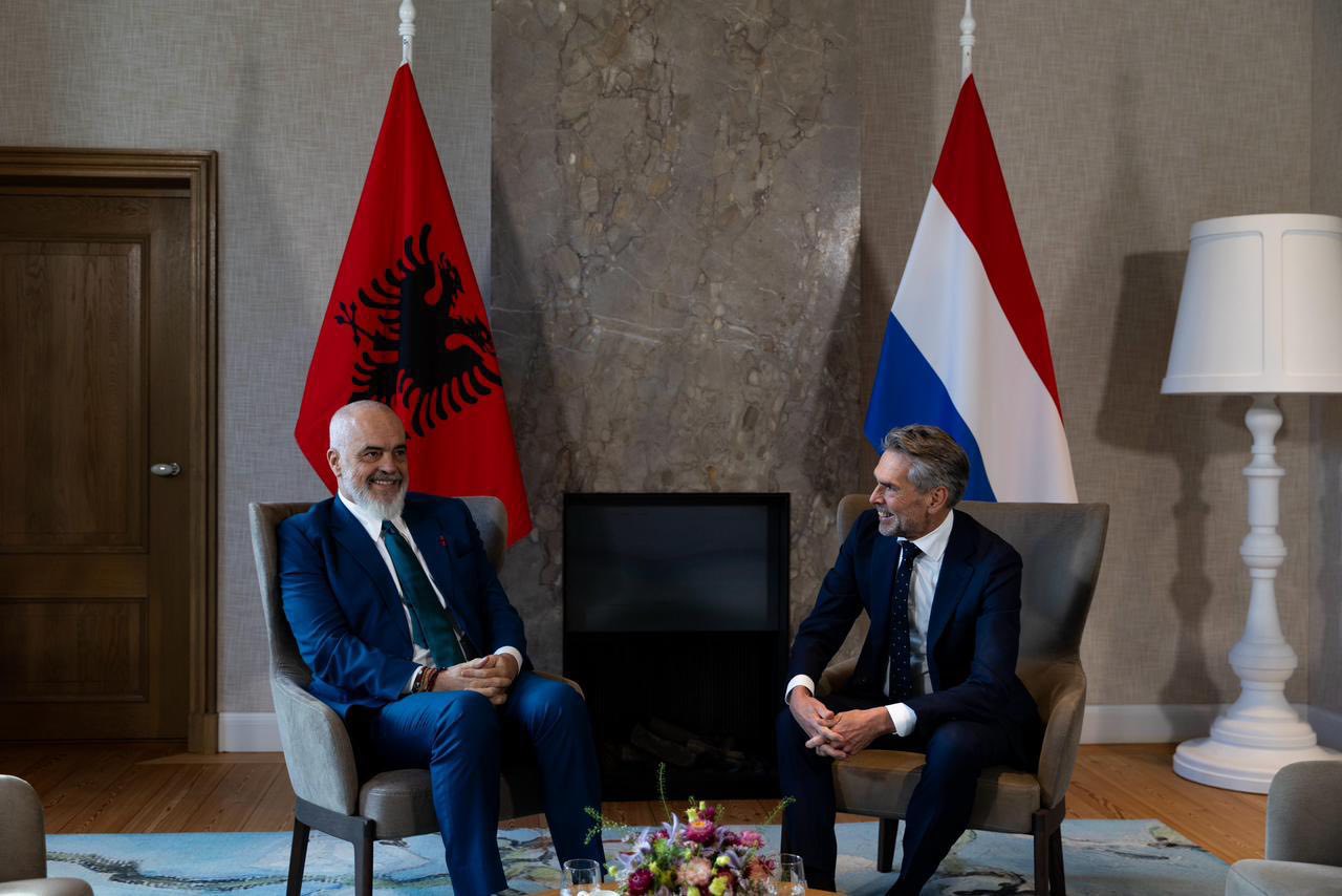 Rama në Hagë, pritet nga kryeministri holandez Dick Shoof: Folëm për marrëveshjen e partneritetit strategjik mes dy shteteve tona