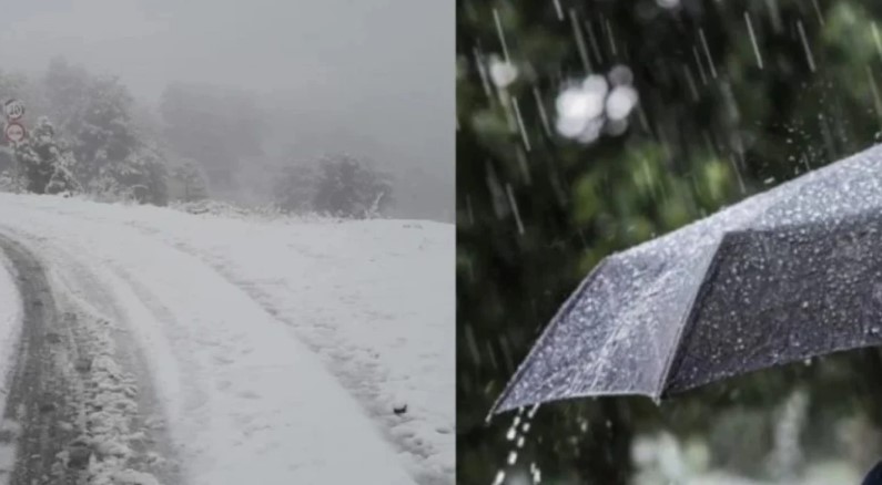 Reshje shiu intensive dhe dëbore, parashikimi i motit për sot