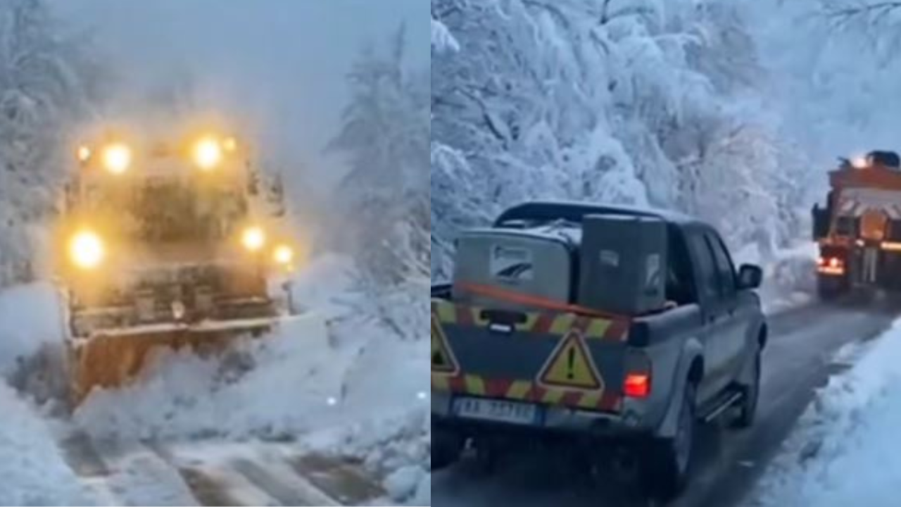 Reshjet e dëborës në aksin Qafë Thore-Theth, Rama publikon pamjet: Vijon puna për pastrimin e rrugës