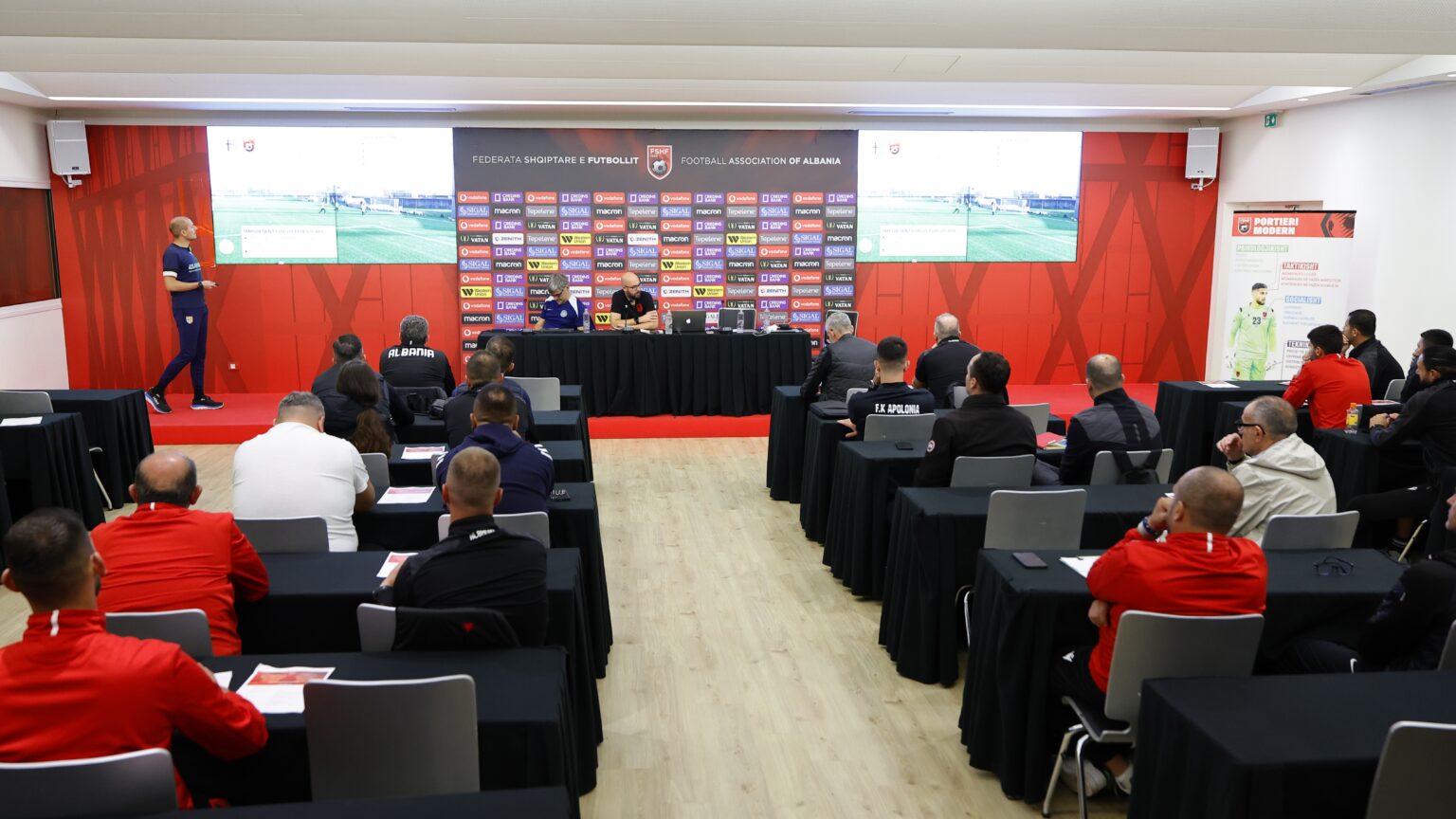 Seminari për trajnerët e portierëve, marrin pjesë lektorët ndërkombëtarë