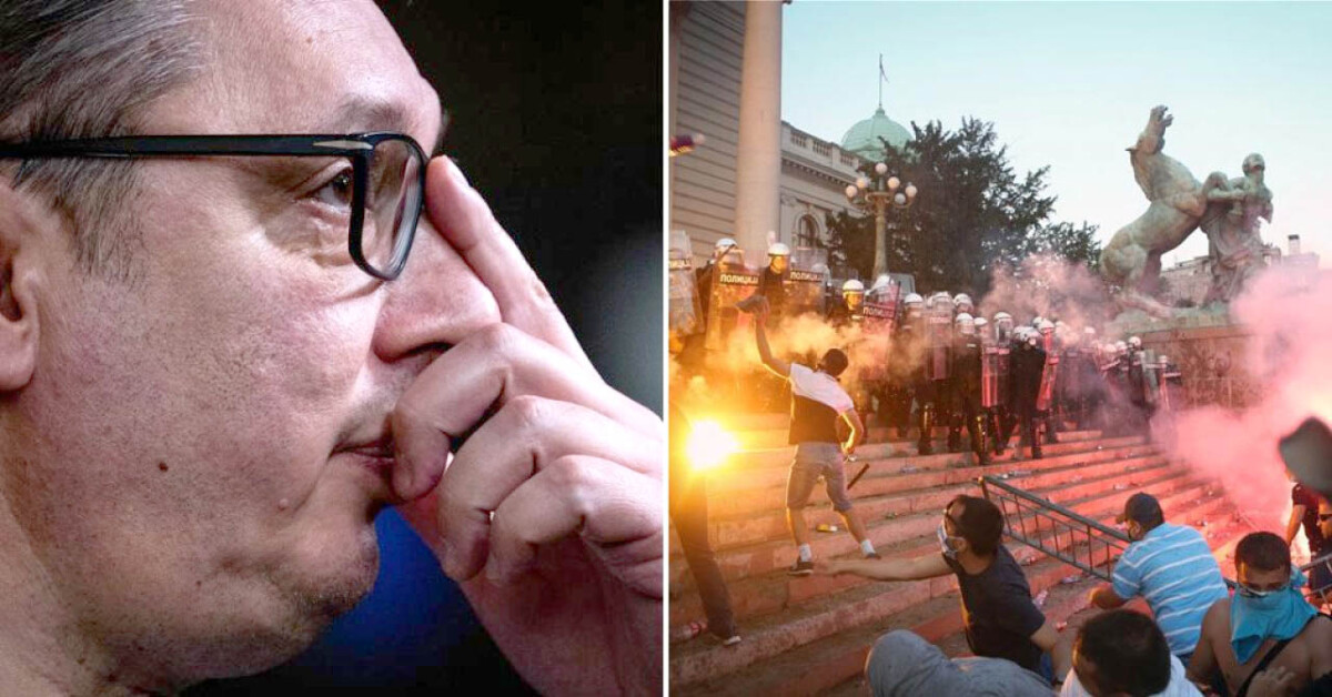 Serbia po i afrohet kulmit, telashet nuk marrin fund as me largimin e Vuçiçit, ja lëvizja e BE-së që mund ta fundosë