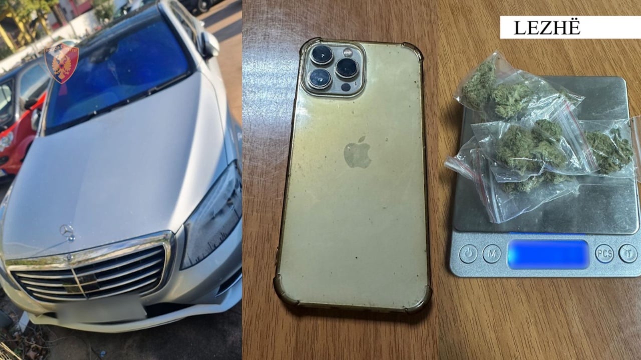 Shiste lëndë narkotike në qytet, vihet në pranga 27-vjeçari në Lezhë, iu sekuestrua edhe automjeti