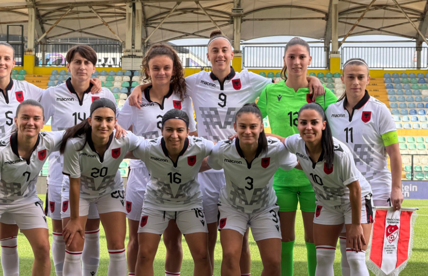 Shqipëria e vajzave barazon 1-1 ndeshjen e parë miqësore kundër Turqisë