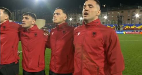 Shqiptarët pushtojnë Andorrën/ Momente emocionuese gjatë himnit
