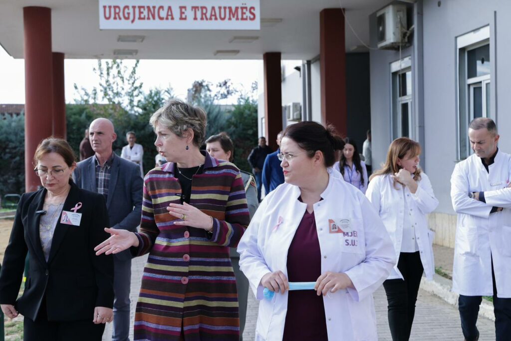 Spitali i Traumës në rikonstruksion| Ministrja Sala: Drejt një sistemi shëndetësor më cilësor
