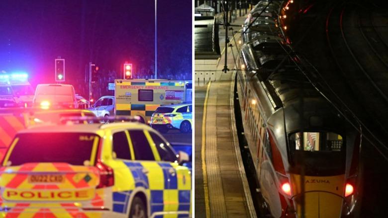 Sulm me thika në një tren në Angli, plagosen 10 persona, 9 prej tyre në gjendje të rëndë