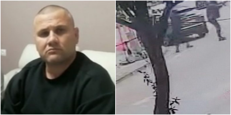 Të maskuar dhe me automatik në dorë, momenti kur dy persona qëllojnë “Julin e Pashakos”