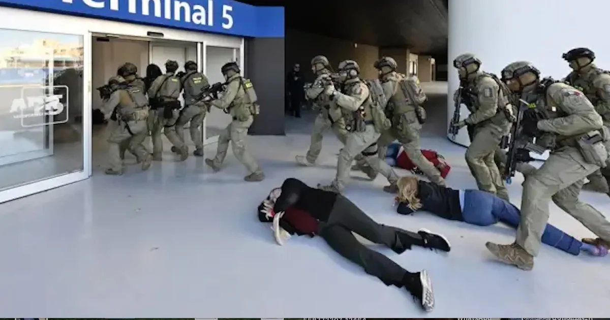 Të shtëna, britma dhe pengje/ Stërvitja antiterroriste shkakton panik në aeroportin e Fiumicinos